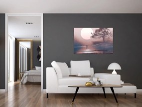 Tablou Perechea îndrăgostită (90x60 cm)