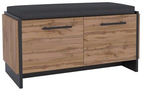 Pantofar Adivinaba (stejar wotan + negru) . 1116757