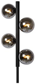 Lampadar Lucide 45774/04/30 TYCHO 4xG9/28W/230V negru
