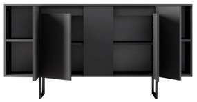 Dulap Luna (antracit + Negru). 1073567