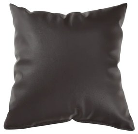 Colţar în formă de U, material textil maro/piele ecologică maro, dreapta, EMILY U