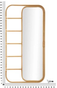 Oglindă de perete 77.5x151 cm Panama – Mauro Ferretti