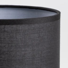 Lampă LED de perete Brilagi NUBILA 1xE27/25W/230V + LED/3W negru