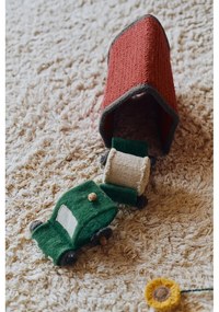 Covor de joacă pentru copii bej din bumbac 120x170 cm Farm Fields – Lorena Canals