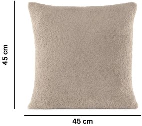 Pernă decorativă din micropluș/cocolino 45x45 cm Cocoon – Tiseco Home Studio
