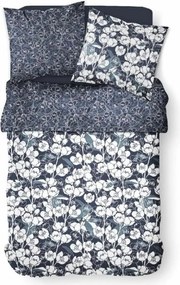 Set husă de pătură TODAY Mawira Bleumarin Pat dublu 260 x 240 cm Floral