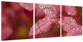 Tablou - Imagine macro a biletului (cu ceas) (90x30 cm)