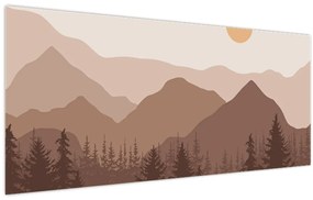 Tablou - Munții Maro N⁰1 (120x50 cm)