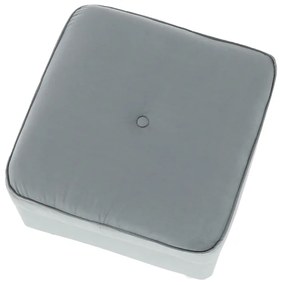Taburet modern Culoare gri deschis/alb, RUFINO NEW