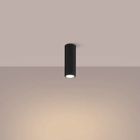 Spot Sollux SL.1569 KARBON 1xGU10/10W/230V 20 cm negru