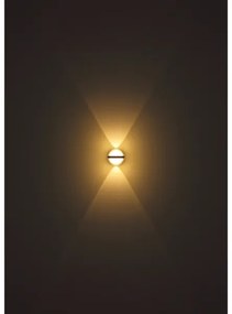 Aplică LED de exterior Globo 34157 ILLI LED/12W/230V IP54 negru