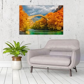 Tablou - Podul Konitsa (90x60 cm)