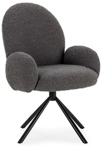 Fotoliu gri închis Dario – Marckeric