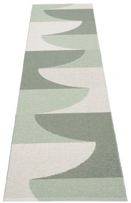 Covor tip traversă pentru interior și exterior verde 70x270 cm Hill Army Misty Mint – Pappelina