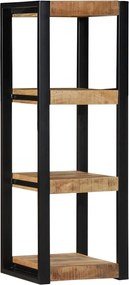 vidaXL Raft de perete 35x35x100 cm lemn masiv de mango