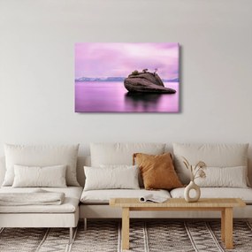 Tablou cu piata în mare (90x60 cm)
