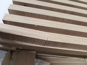 OFERTA Comoda TV de perete ENTSIAN 150x40cm, stejar artisan II. calitate