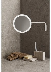 Oglindă de perete/cosmetică (5x) cu led/de mărire ø 20 cm Modo – Blomus