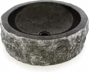 Lavoar DIVERO din piatră naturală - marmură neagră