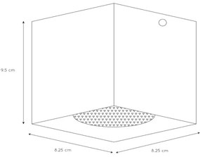 Lucide 09101/01/30 - Lampa spot BODI 1xGU10/42W/230V