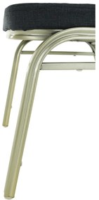 Scaun, gri/champagne, ZINA 2 NEW