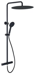 Set de duș cu baterie termostatică BATH DELUXE 31-120-09-63-00 DRAGOR negru mat