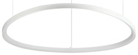 Lustra LED suspendata design circular Gemini sp d105 on-off 2700k alba