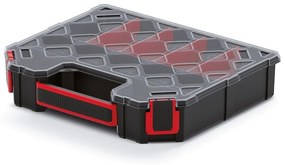 Organizator 28,4 x 24,3 x 6 cm, separatoare, negru