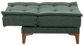 Set canapea fotoliu Syrma Tkm (verde). 1087984