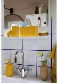 Suport pentru periuța de dinți galben muștar din polirășină Tom Tailor T-Color Bath – Wenko