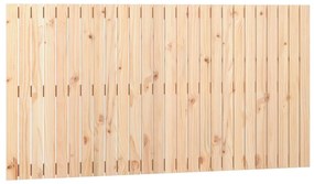 824908 vidaXL Tăblie de pat pentru perete, 166x3x90 cm, lemn masiv de pin