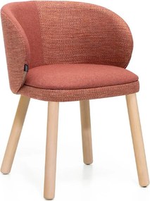 Scaun lemn masiv Bar Koko Basic PG Madera de Fag cu Spătar Curbat Personalizabil