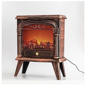 Șemineu LED decorativ 12xLED/2,4W/4,5V 3xAAA