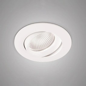 Spot incastrabil tavan directionabil CHOICE alb D-9cm
