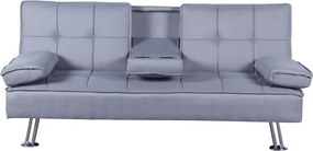 Canapea extensibilă, gri, GOLDIA NEW