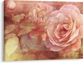 Tablou cu trandafir (70x50 cm)
