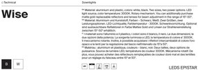 Spot LED incastrabil design tehnic Wise alb