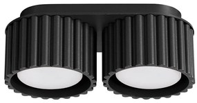 Sollux  SL.1788 - Spot AURA 2xGX53/10W/230V negru