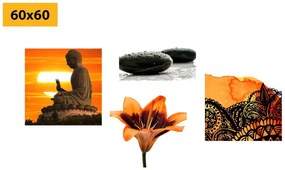 Set tablouri Feng Shui în stilul unic