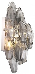 Aplica de perete design elegant LUX Benini nickel