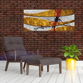 Tablou abstract (120x50 cm)
