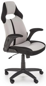 Scaun de birou Bloom gri/negru H120 cm