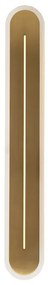 Aplica LED de perete baie metal alama satin IP44 Couper L-59cm