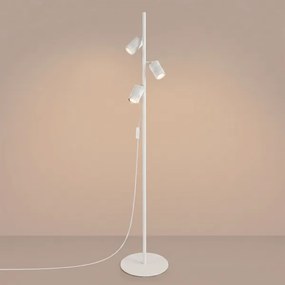 Sollux SL.2014 - Lampadar KARBON 3xGU10/10W/230V alb