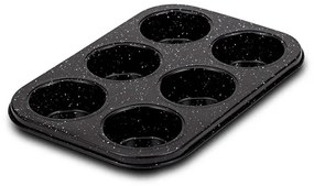 Tava dreptunghiulara pentru copt 6 briose cu invelis stone antiaderent Nature NAVA NV 239 018