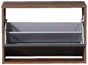 Pantofar 42x60 cm maro/antracit