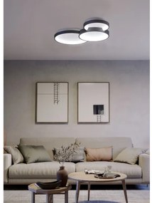 Plafonieră LED dimabilă COMBI LED/72W/230V CRI98 negru Redo 01-3375