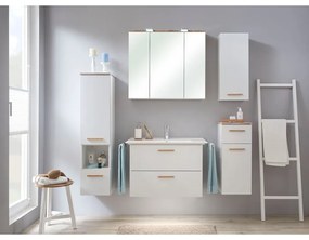 Chiuvetă din ceramică albă fără baterie 80x47 cm Set 923 - Pelipal