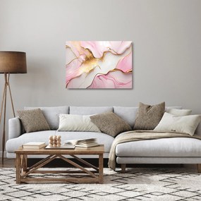 Tablou pe sticlă - Design de marmură (70x50 cm)