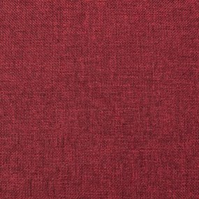 Fotoliu de masaj rabatabil vertical, rosu vin, material textil 1, Bordo